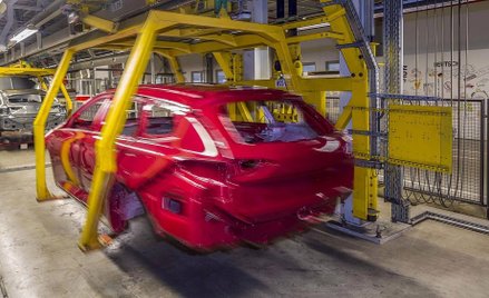 Załamanie produkcji samochodów w Wlk. Brytanii