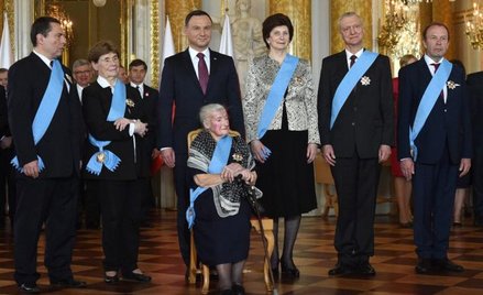 Prezydent Andrzej Duda przyznał najwyższe polskie odznaczenia – Ordery Orła Białego
