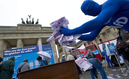 Wzywająca do wyjścia ze strefy euro Alternatywa dla Niemiec mogłaby zrobić wiele zamieszania w nowym