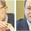 Dwa duże koncerny giełdowe – PGE, kierowana przez Tomasza Zadrogę (z lewej), oraz PGNiG, którego sze