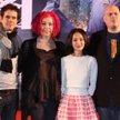 Tom Tykwer, z rodzeństwem Wachowskich(Lana i Andy) i aktorką Zhou Xun