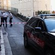 Policja w miejscu, w którym doszło do zamachu w Monako