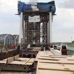 To największy obiekt na trasie Białystok-Czyżew, która jest częścią modernizowanego podlaskiego odci