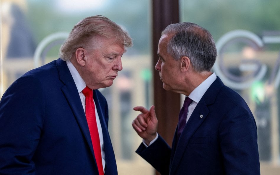 Donald Trump i Mark Carney