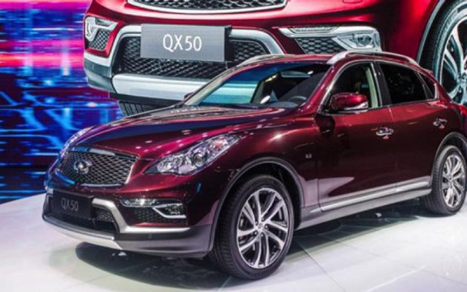 Infiniti QX50 to wersja SUV popularnej limuzyny Q50