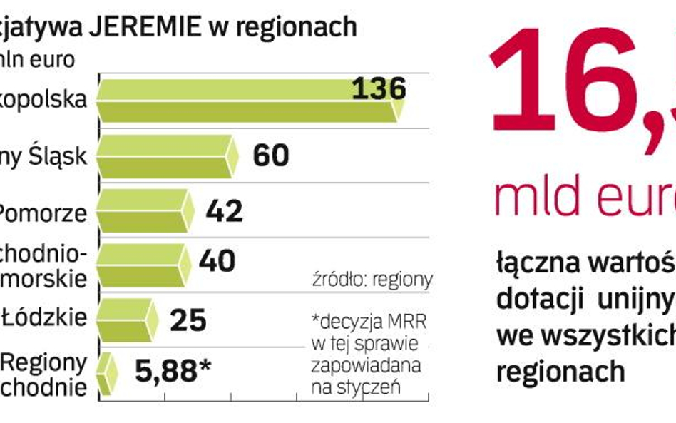 Oprócz dotacji gwarancje i pożyczki