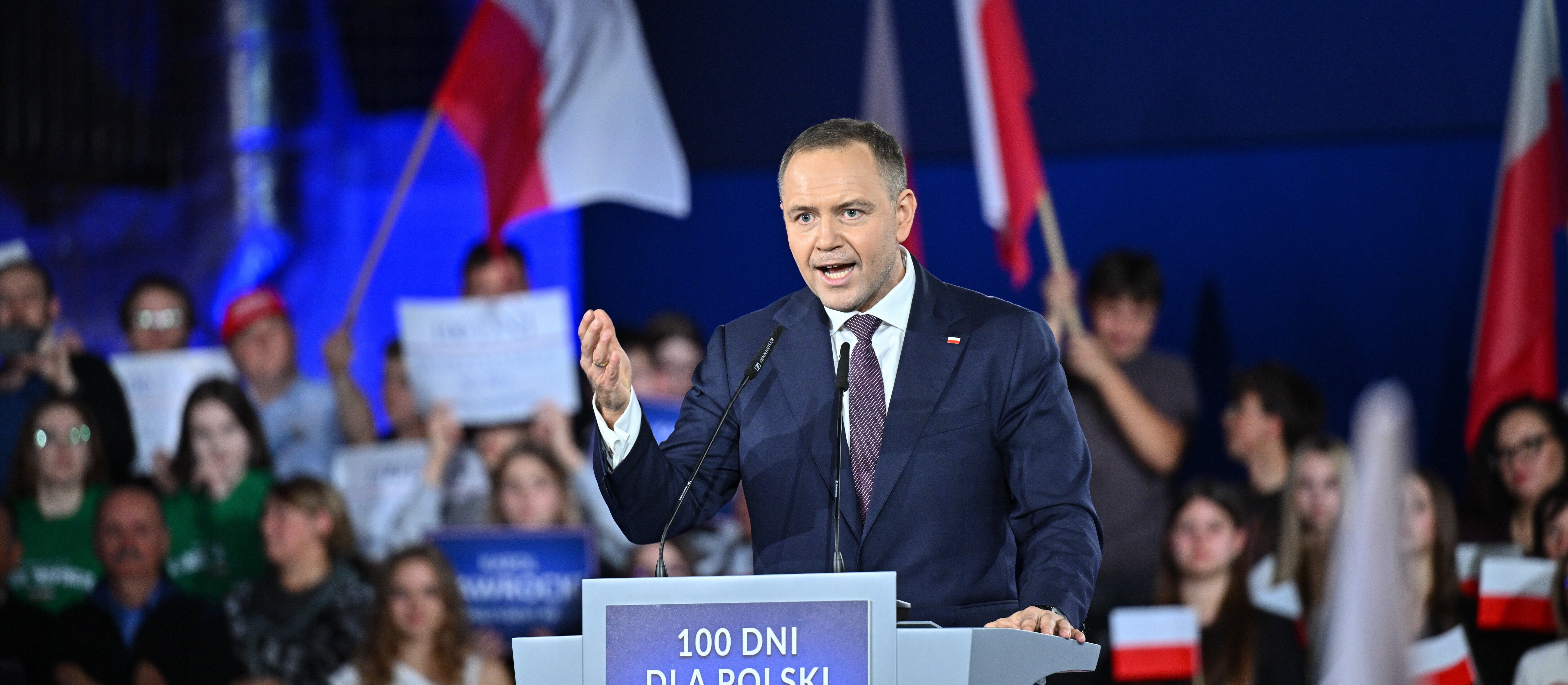 Karol Nawrocki podsumował 100 dni swojej prezydentury. „Nie oszczędzałem się”