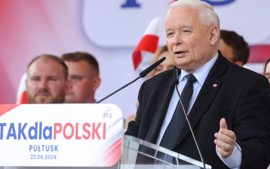 Jarosław Kaczyński wskazał w Pułtusku jakie cechy powinien mieć idealny kandydat PiS na prezydenta