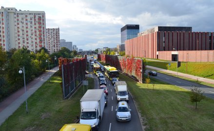 Zmotoryzowani mogą mówić o pechu: dopiero niedawno ruch drogowy w Katowicach został usprawniony popr