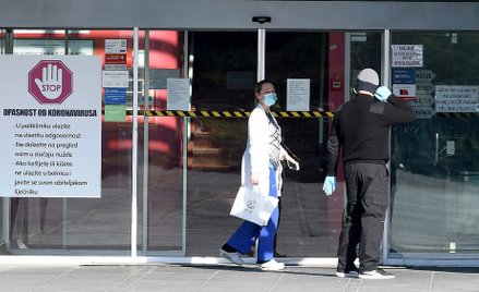 Szpital w Chorwacji, w której zanotowano dotąd 49 przypadków zakażeń, ale na razie żadnego zgonu