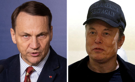 Radosław Sikorski i Elon Musk