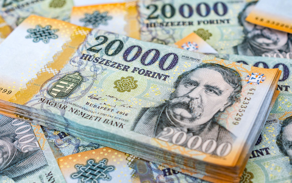 Węgry: Forint zyskuje, bo będą kolejne podwyżki stóp