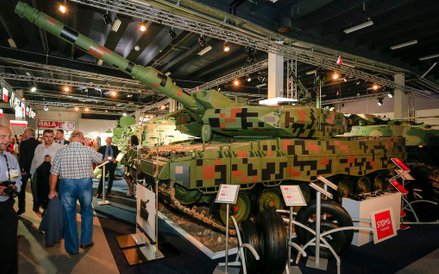 Leopard przyciągał uwagę podczas wystawy w Kielcach