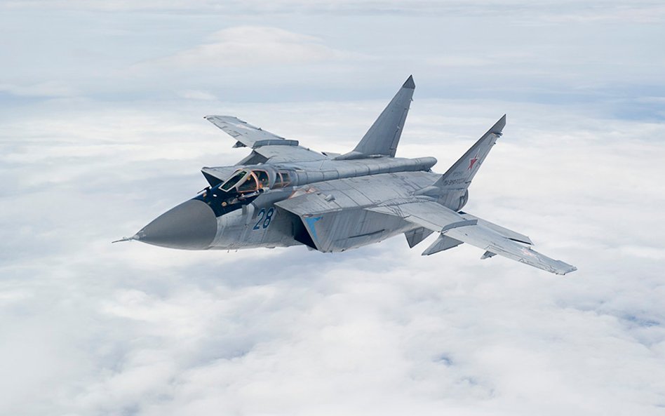 Rosyjski MiG-31 zestrzelony przez Rosjan