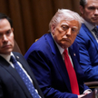 Prezydent Donald Trump, Sekretarz Obrony Pete Hegseth i Sekretarz Stanu Marco Rubio podczas posiedze