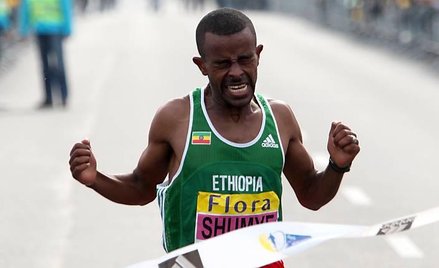 Zwycięzca - Alemayehu Shumye z Etiopii