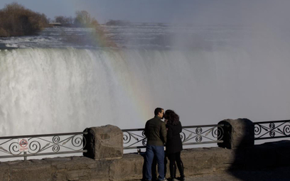 Wodospad Niagara na granicy Kanady i USA