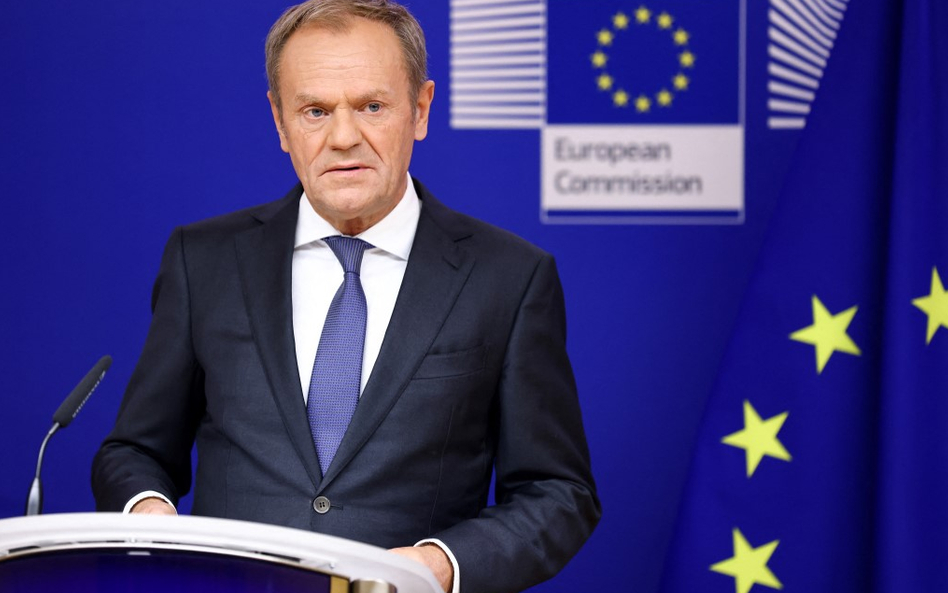 Donald Tusk w Brukseli