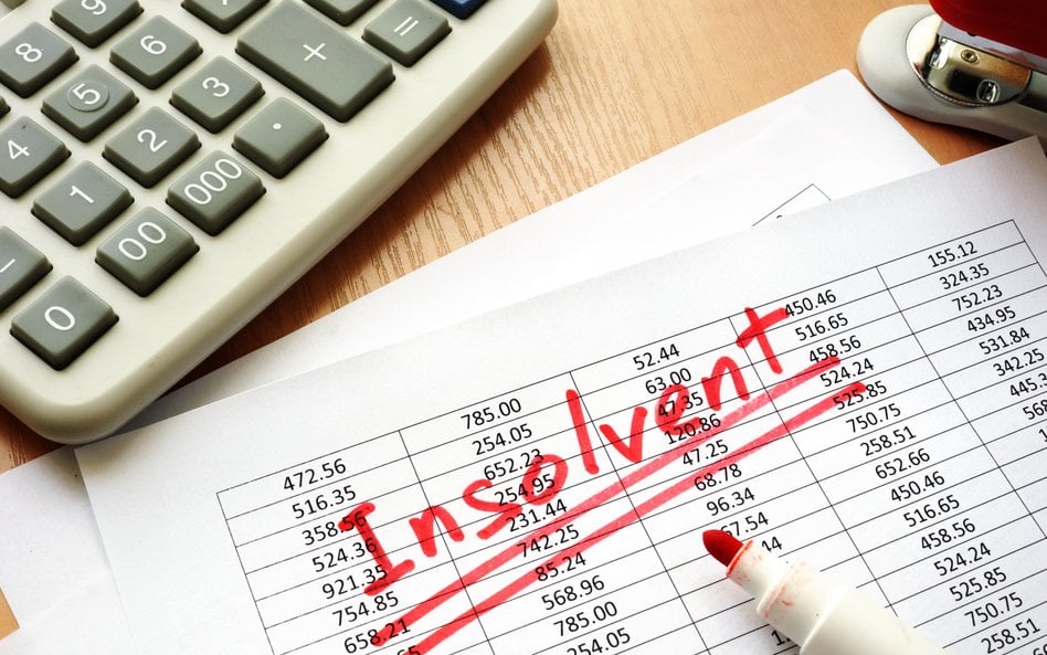 Rośnie liczba niewypłacalnych firm