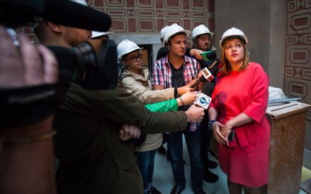 Joanna Dudelewicz, koordynator projektu remontu Muzeum Warszawy