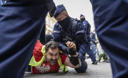 Protest przedsiębiorców w Warszawie