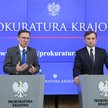 Minister sprawiedliwości, prokurator generalny Zbigniew Ziobro i prokurator Tomasz Szafrański