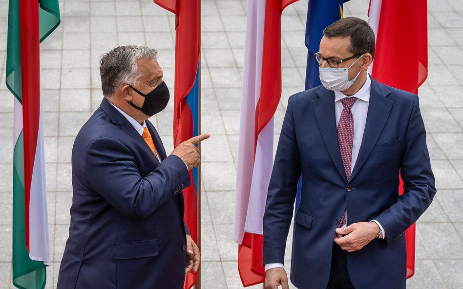 Viktor Orbán rozmawiał z Mateuszem Morawieckim o wspólnym wecie do budżetu UE
