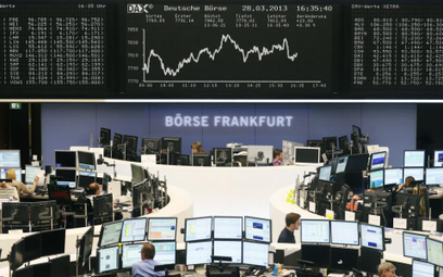 Na decyzję EBC giełda frankfurcka zareagowała sporymi wahaniami, ale ostatecznie DAX czwartkową sesj