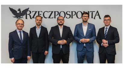 Uczestnicy debaty „Sięgnąć po nieosiągalne. W jaki sposób ekosystem innowacyjnych spółek może pobudz