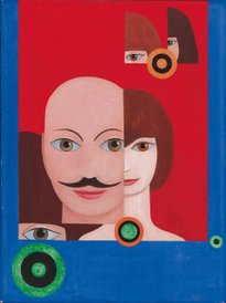 „Łysy uwodziciel” namalowany przez Kazimierza Mikulskiego.