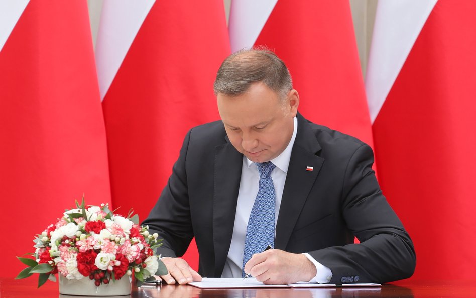 Prezydent Andrzej Duda