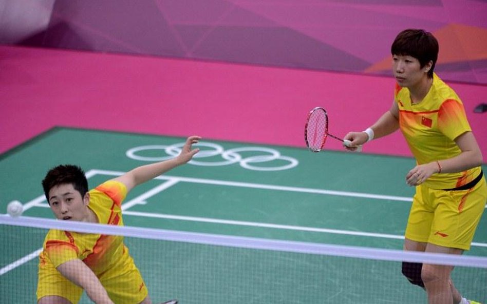 Yu Yang (z lewej) i Wang Xiaoli