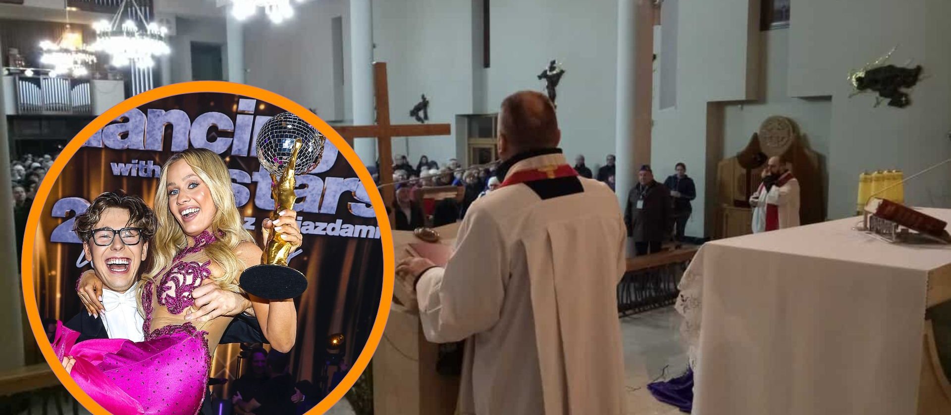 Niespodziewana reakcja warszawskiej parafii na finał „Tańca z gwiazdami”