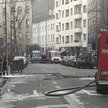 Warszawa: Pożar samochodu blisko budynku MSZ