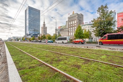 Powrót ruchu tramwajowego na Marszałkowską i Grójecką oznacza zakończenie dwóch ostatnich dużych teg