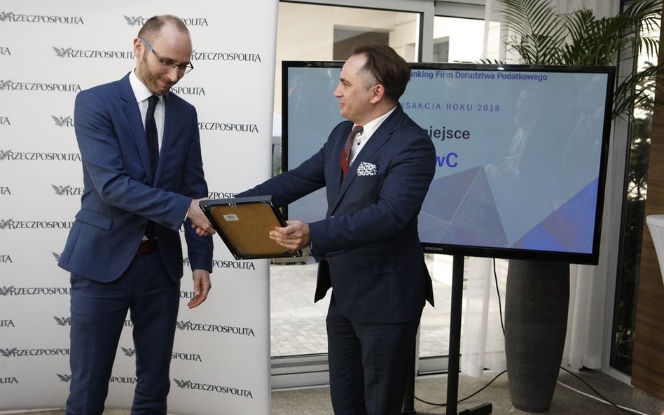 Robert Jurkiewicz (PwC) i Tomasz Pietryga (Rzeczpospolita)