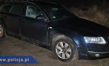 Skradzione w Niemczech audi A6