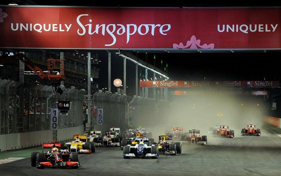 Wyścig w świetle reflektorów - Grand Prix Singapuru