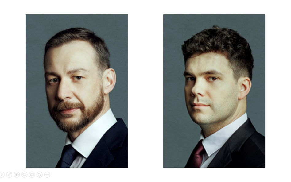 Łukasz Chmielniak i Marcin Klonowski