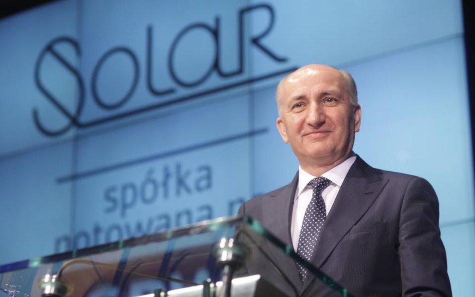 Stanisław Bogacki, prezes Solar Company