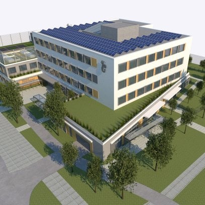 W obiekcie znajdzie się także filia Biblioteki Publicznej i garaż podziemny z funkcją schronu