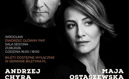 Maja Ostaszewska i Andrzej Chyra w „Wyspie" Tomasza Mana