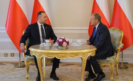 Karol Nawrocki i Donald Tusk