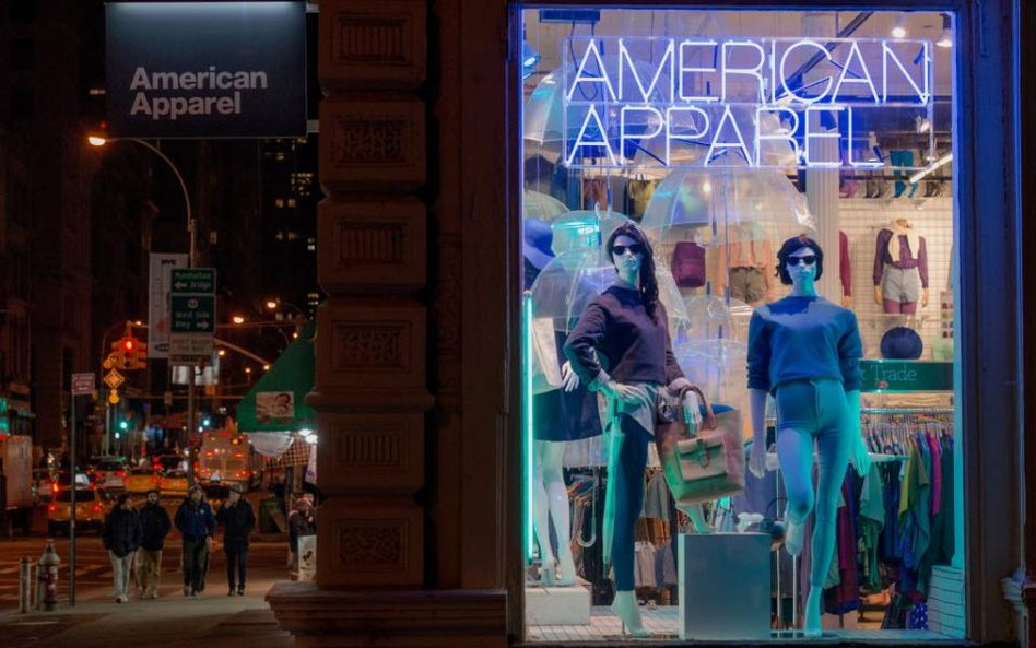 American Apparel zbankrutował po raz drugi