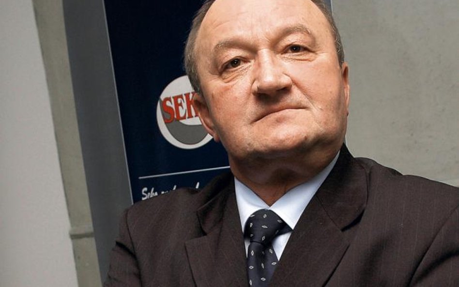 Kazimierz Kustra, prezes Seko, twierdzi, że nie wie, o co Wilbo może mieć pretensje. fot. A. Cynka