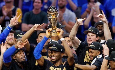 Koszykarze Oklahomy City Thunder świętują mistrzostwo NBA