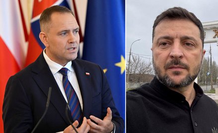 Karol Nawrocki i Wołodymyr Zełenski