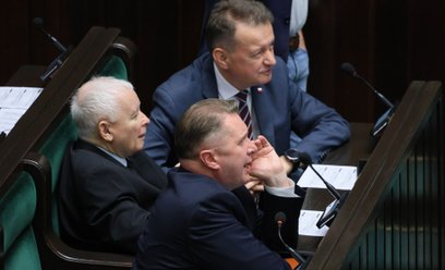 Przemysław Czarnek w sejmowych ławach