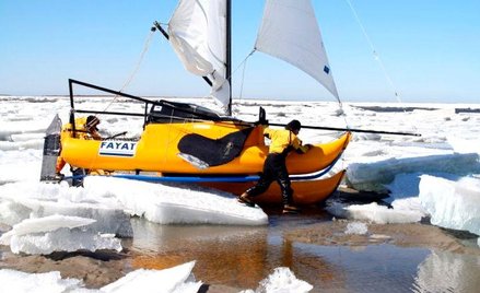 Sebastien Roubinet i Rodolphe Andre wyruszyli z Prudhoe Bay na Alasce