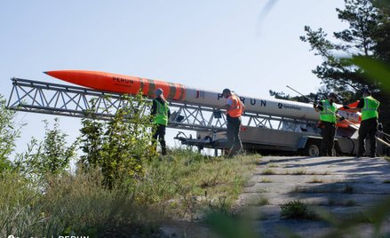 Suborbitalna rakieta PERUN ma za sobą czwarty lot testowy